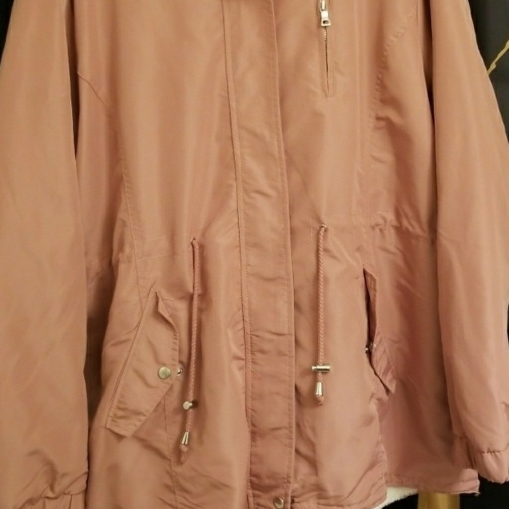 Faux Fur Hooded Jacket